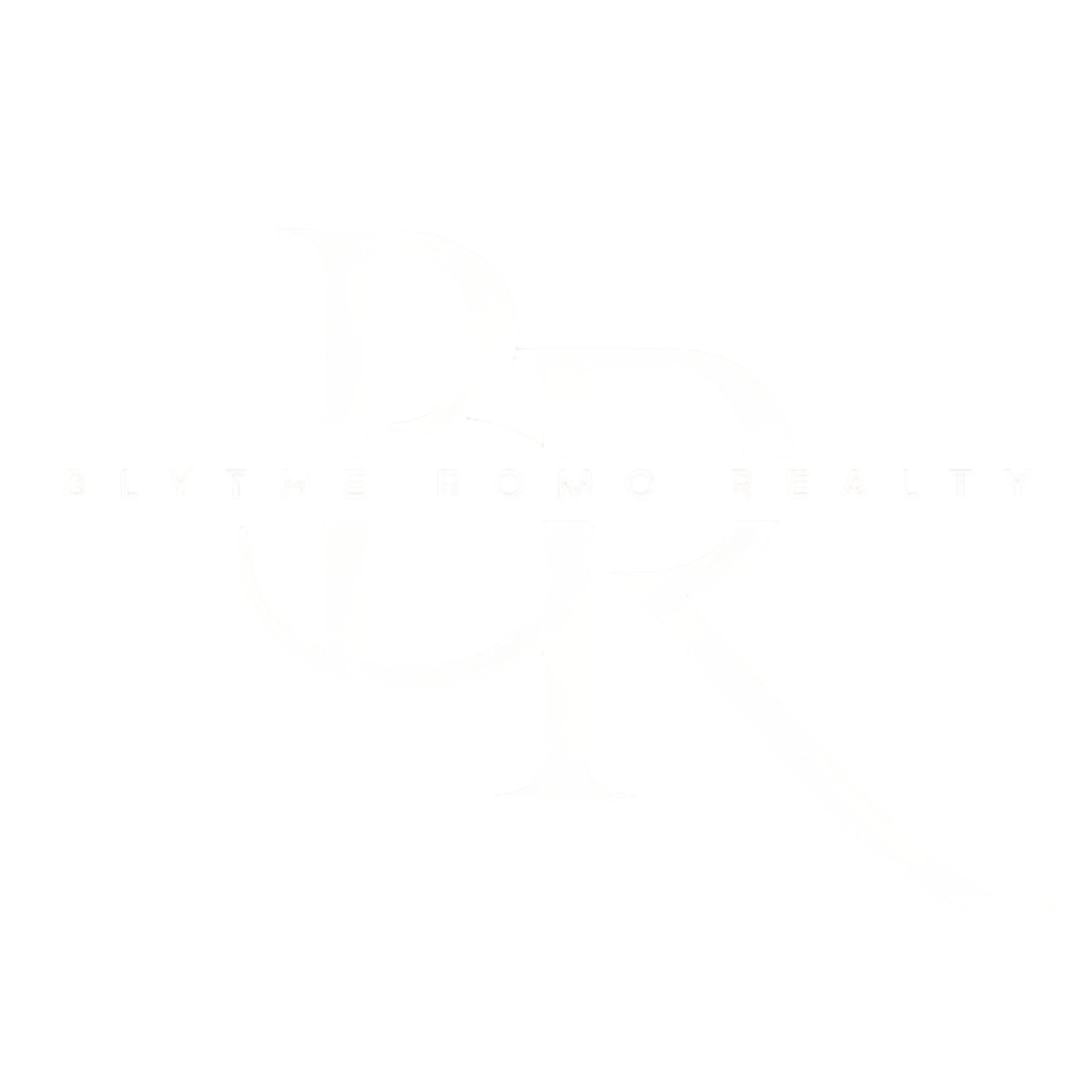 Blythe Romo White Logo